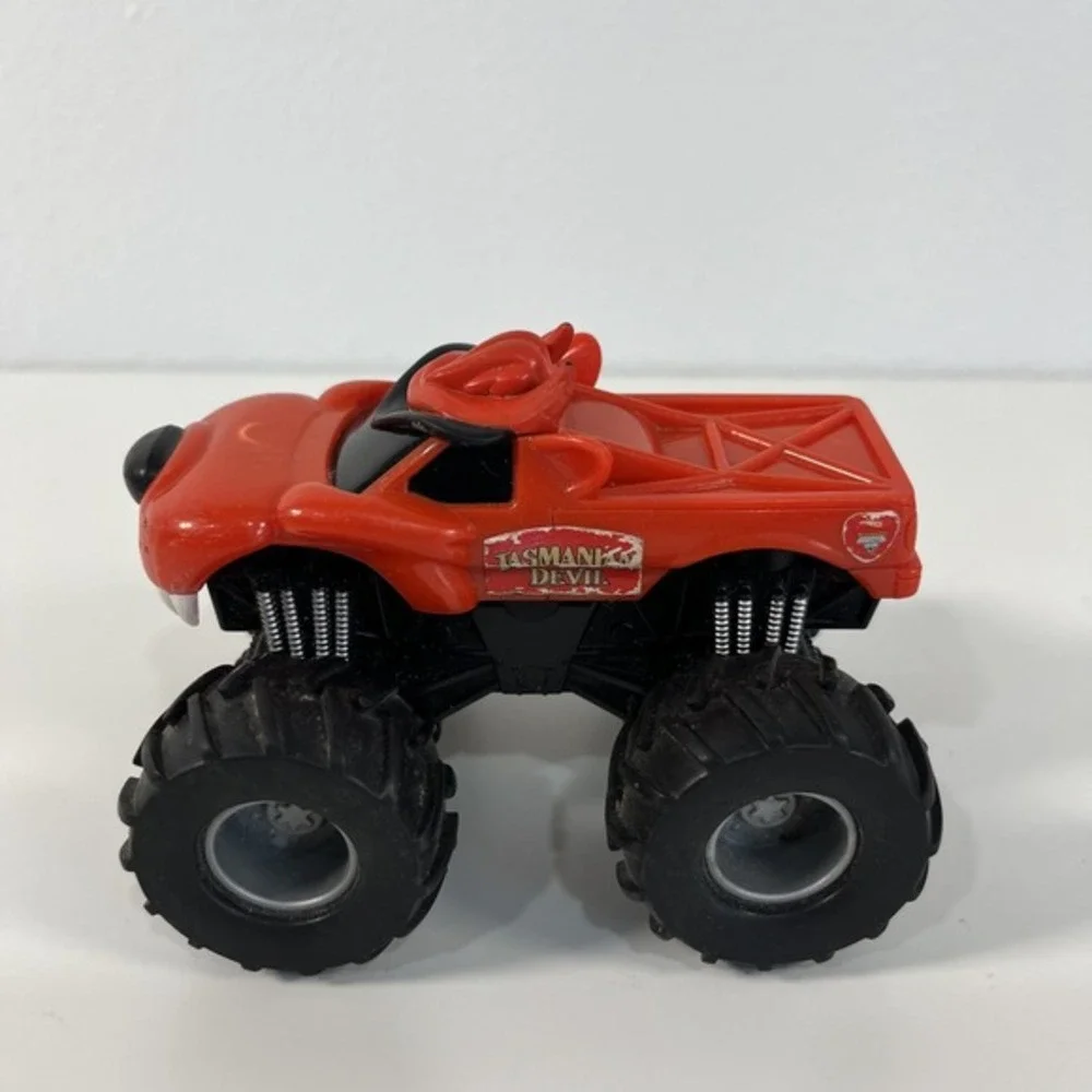 2012- REV TREDZ- Tasmanian Devil Hot Wheels Monster Jam Truck- Grave Digger 30th